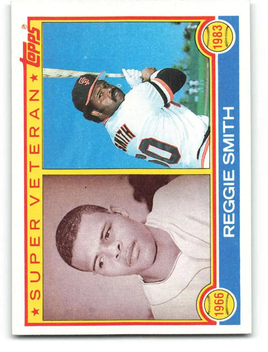 1983 Topps #283 Reggie Smith EX Excellent Boston Red Sox/San Francisco Giants Baseball Card - Baseball Card Single