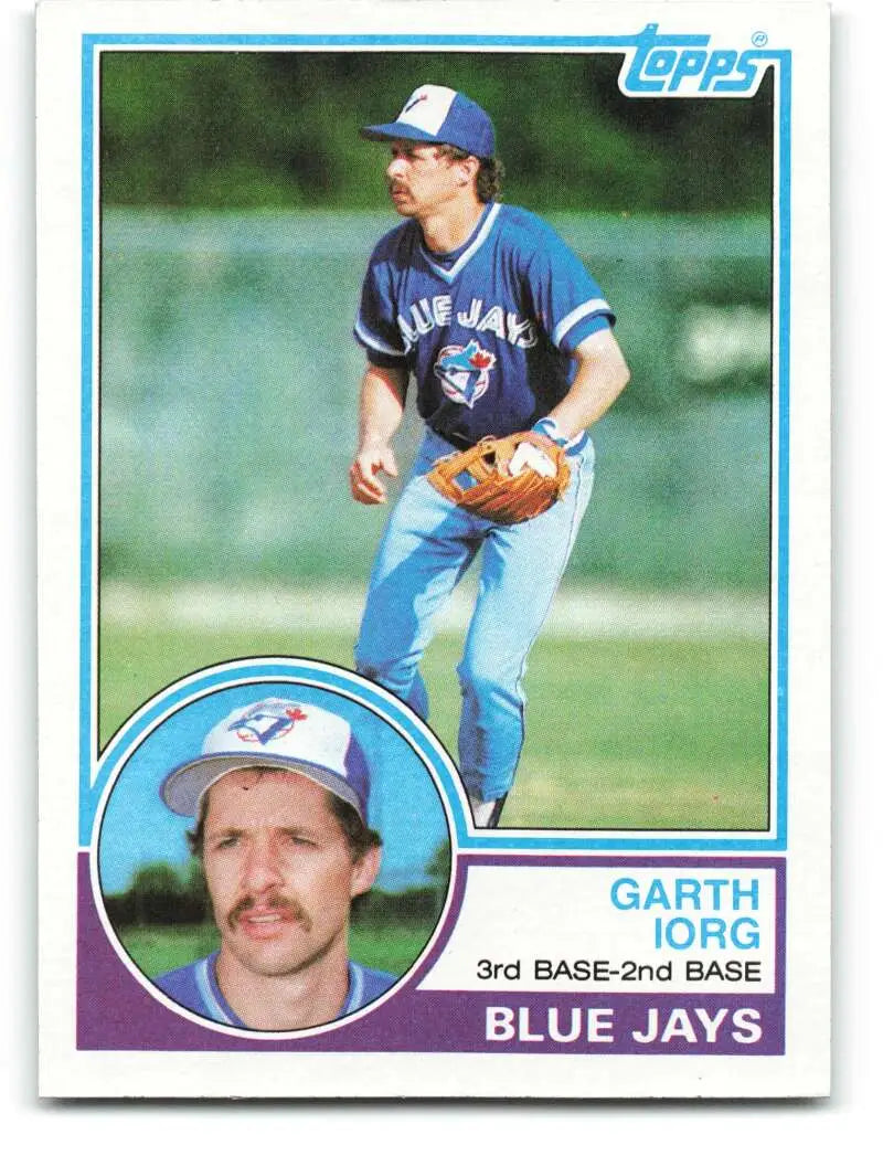 1983 Topps #326 Garth Iorg EX Excellent Toronto Blue Jays Baseball Card