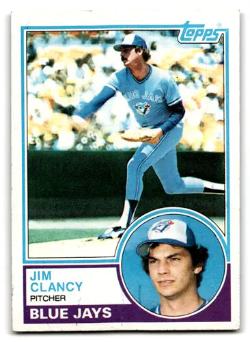 1983 Topps #345 Jim Clancy NM Near Mint Blue Jays ID:82331 - Baseball Card Single