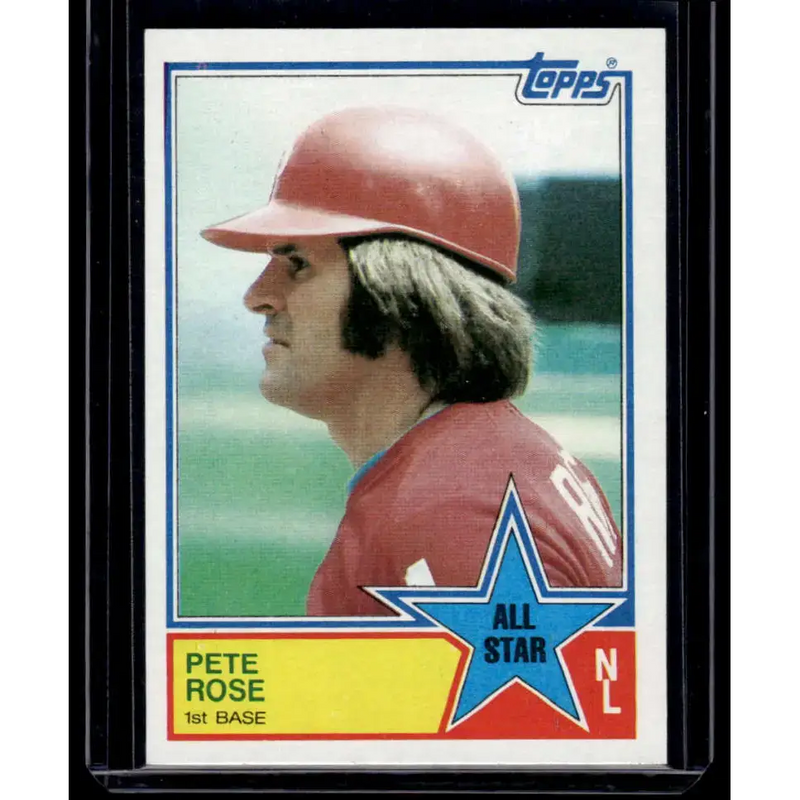 1983 Topps #397 Pete Rose VG Philadelphia Phillies Baseball Card - Baseball Card Single