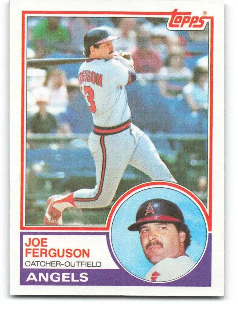 1983 Topps #416 Joe Ferguson EX Excellent California Angels Baseball Card - Baseball Card Single