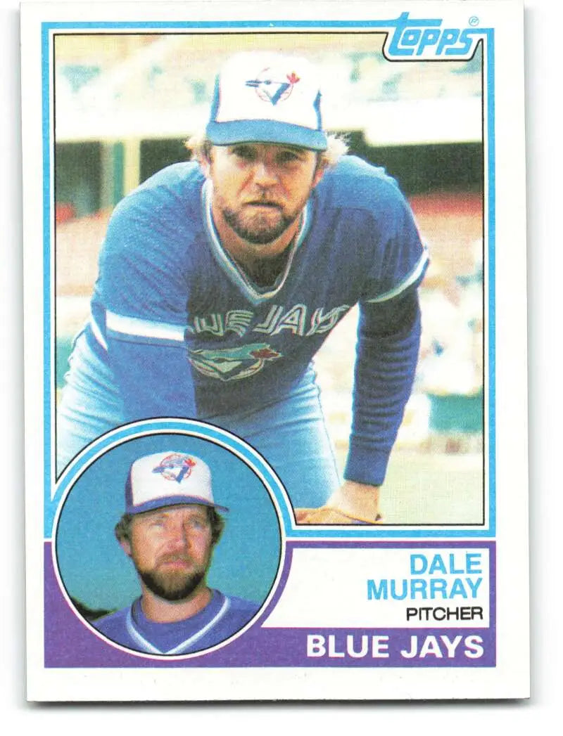 1983 Topps #42 Dale Murray EX Excellent Toronto Blue Jays Baseball Card - Baseball Card Single