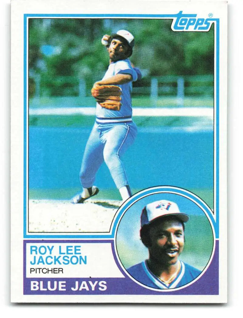 1983 Topps #427 Roy Lee Jackson EX Excellent Toronto Blue Jays Baseball Card - Baseball Card Single