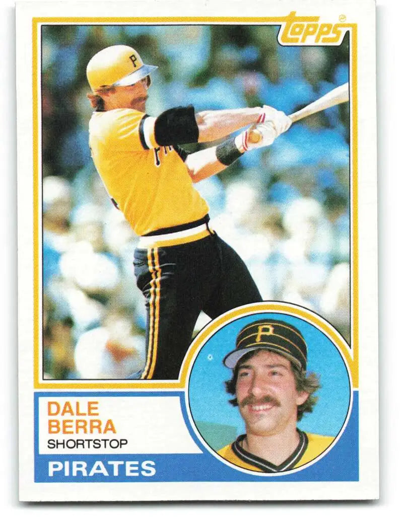 1983 Topps #433 Dale Berra EX Excellent Pittsburgh Pirates Baseball Card - Baseball Card Single