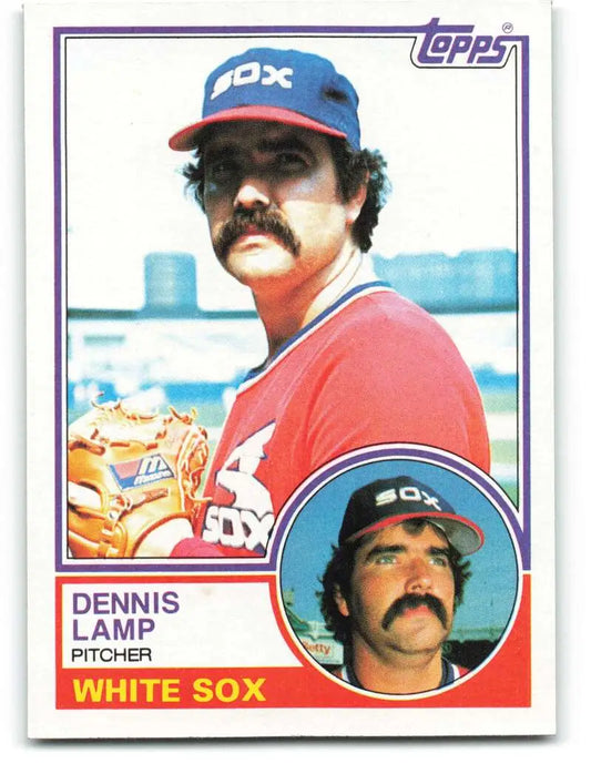 1983 Topps #434 Dennis Lamp EX Excellent Chicago White Sox Baseball Card - Baseball Card Single