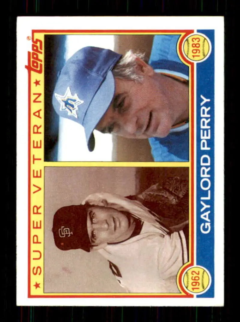 1983 Topps #464 Gaylord Perry EX Excellent San Francisco Giants/Seattle Mariners Baseball Card - Baseball Card Single