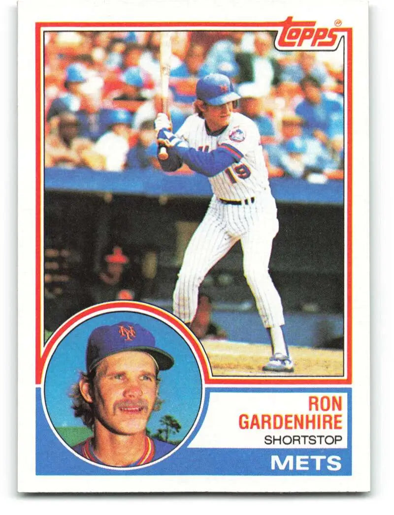 1983 Topps #469 Ron Gardenhire EX Excellent New York Mets Baseball Card
