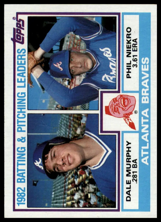 1983 Topps #501-750 Complete Your Set You Choose Pick Baseball MLB Near Mint - 502 Braves Leaders / Checklist (Dale
