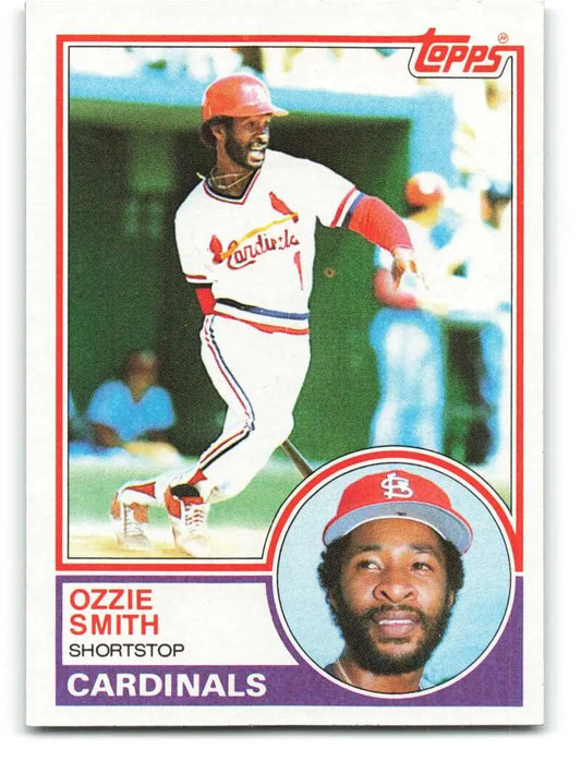 1983 Topps #540 Ozzie Smith EX Excellent St. Louis Cardinals Baseball Card - Baseball Card Single