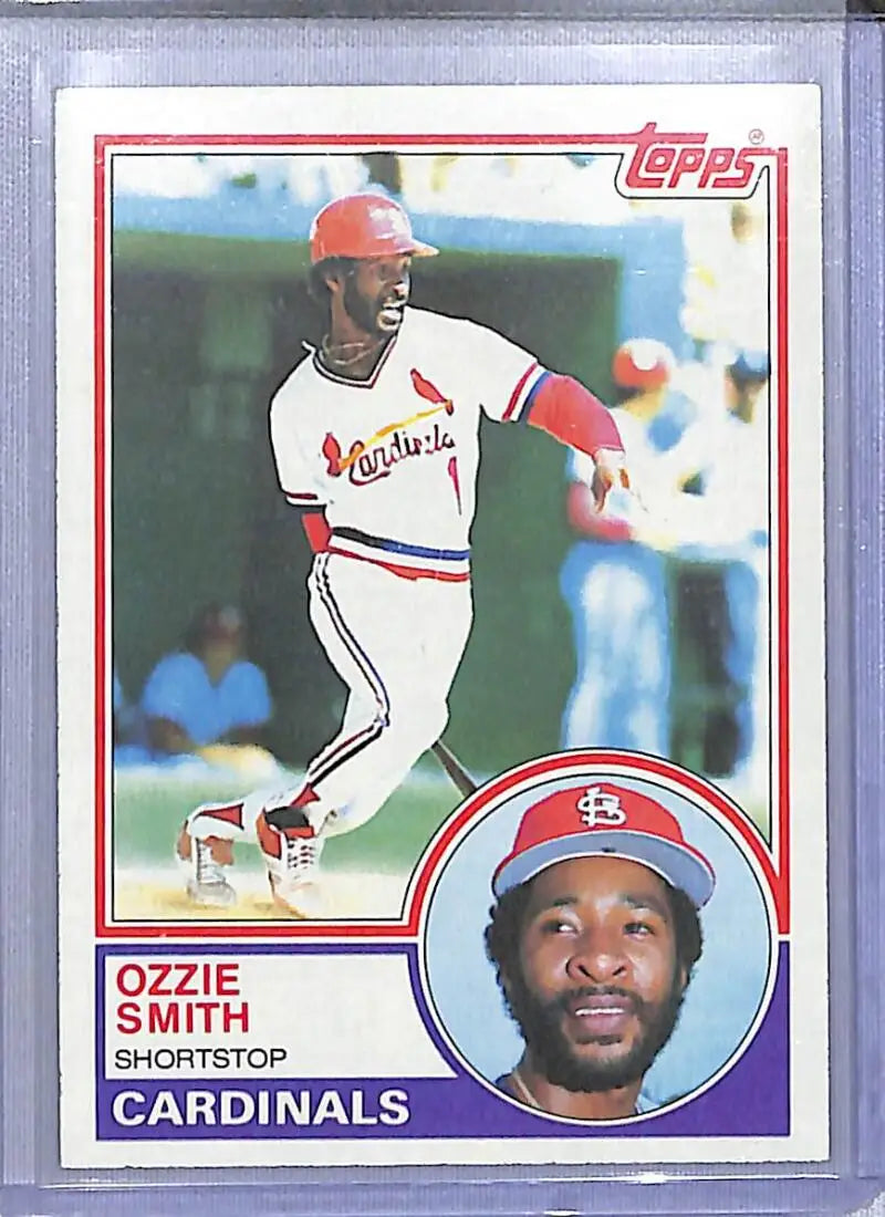 1983 Topps #540 Ozzie Smith EX Excellent St. Louis Cardinals