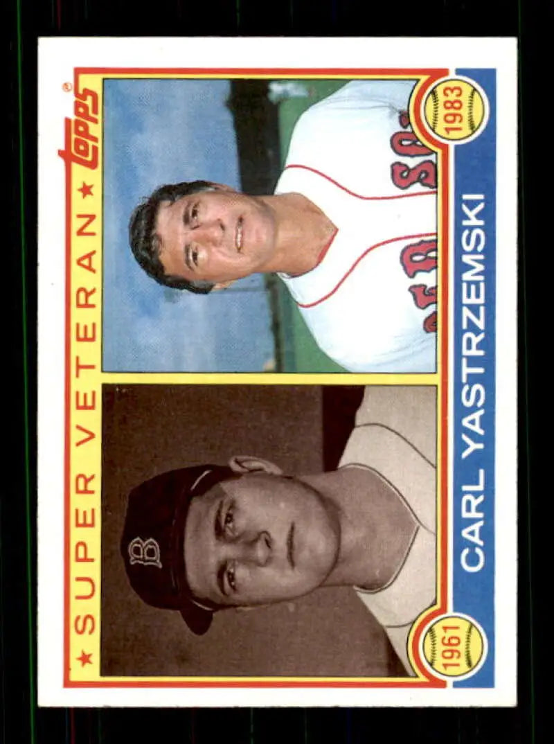 1983 Topps #551 Carl Yastrzemski EX Excellent Boston Red Sox Baseball Card - Baseball Card Single