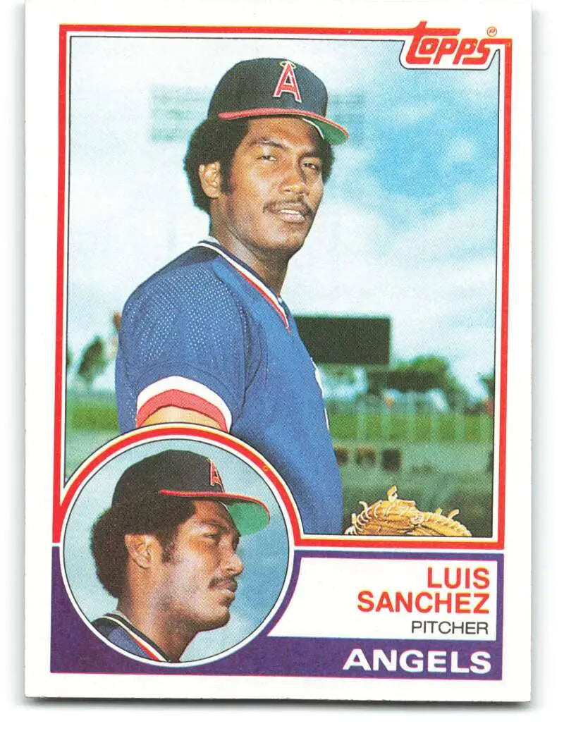 1983 Topps #623 Luis Sanchez EX Excellent California Angels Baseball Card - Baseball Card Single
