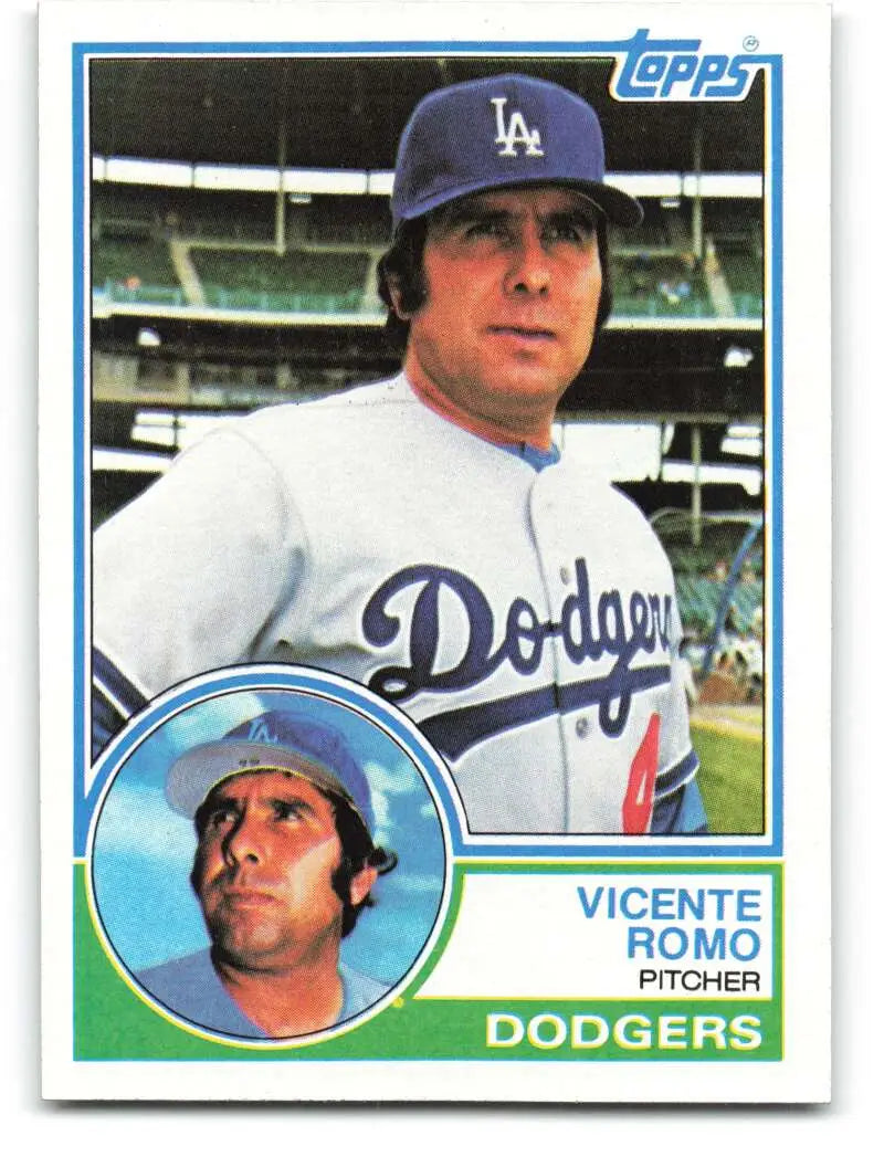 1983 Topps #633 Vicente Romo EX Excellent Los Angeles Dodgers Baseball Card - Baseball Card Single