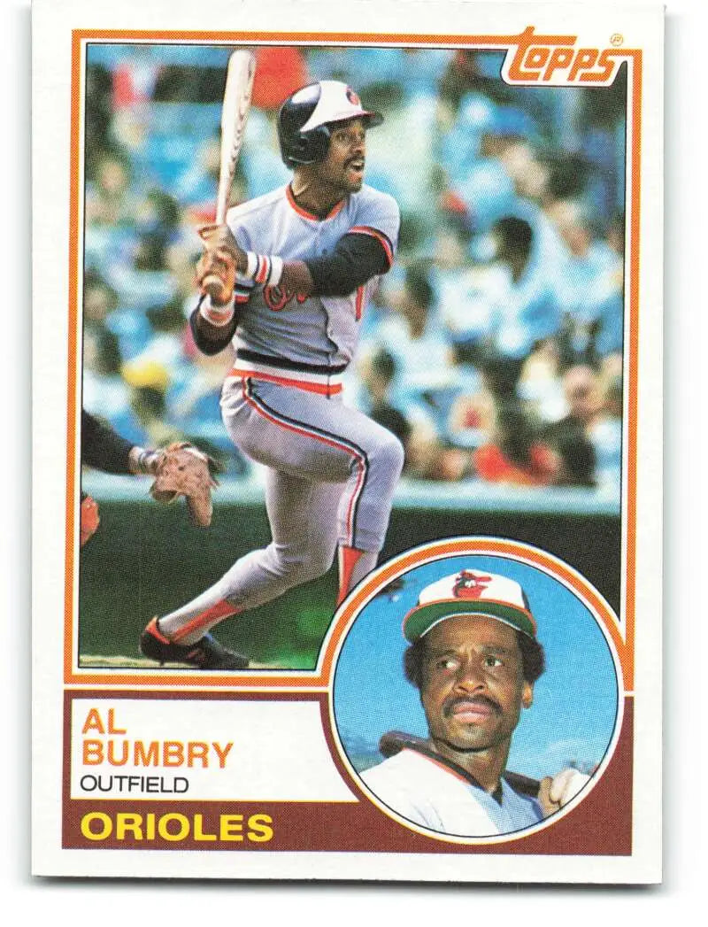 1983 Topps #655 Al Bumbry EX Excellent Baltimore Orioles Baseball Card - Baseball Card Single