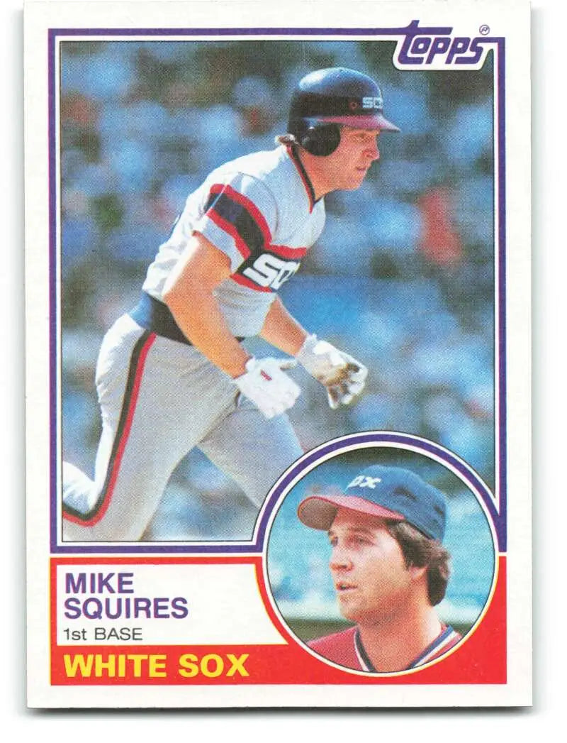 1983 Topps #669 Mike Squires EX Excellent Chicago White Sox Baseball Card - Baseball Card Single
