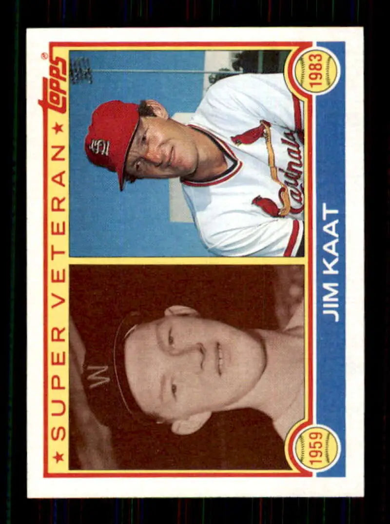1983 Topps #673 Jim Kaat EX Excellent Washington Senators/St. Louis Cardinals Baseball Card - Baseball Card Single