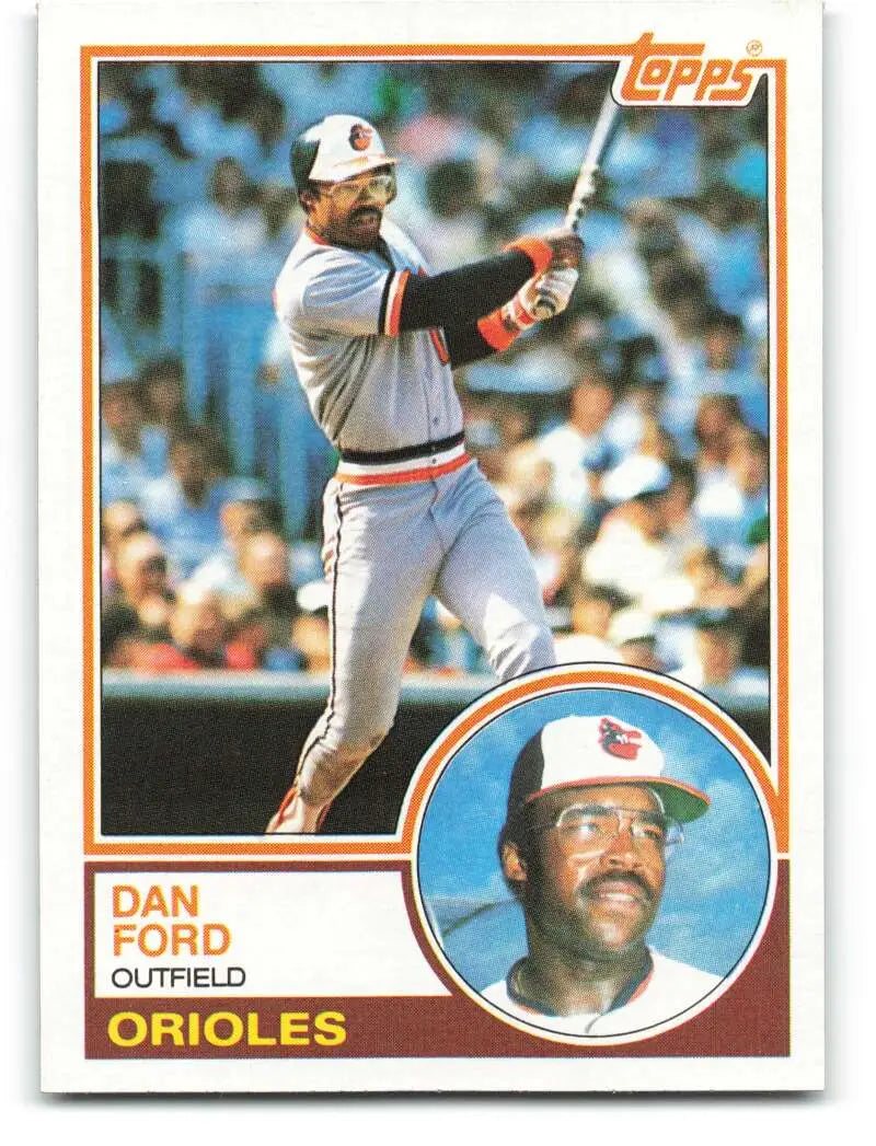 1983 Topps #683 Dan Ford EX Excellent Baltimore Orioles Baseball Card - Baseball Card Single