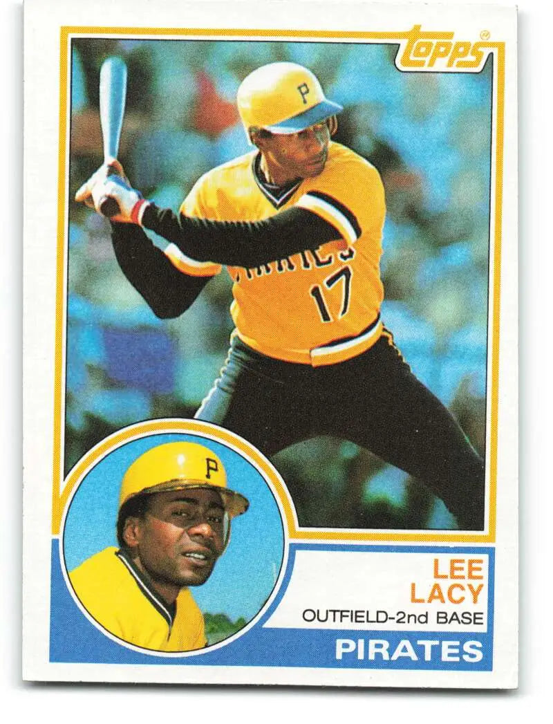 1983 Topps #69 Lee Lacy EX Excellent Pittsburgh Pirates Baseball Card - Baseball Card Single