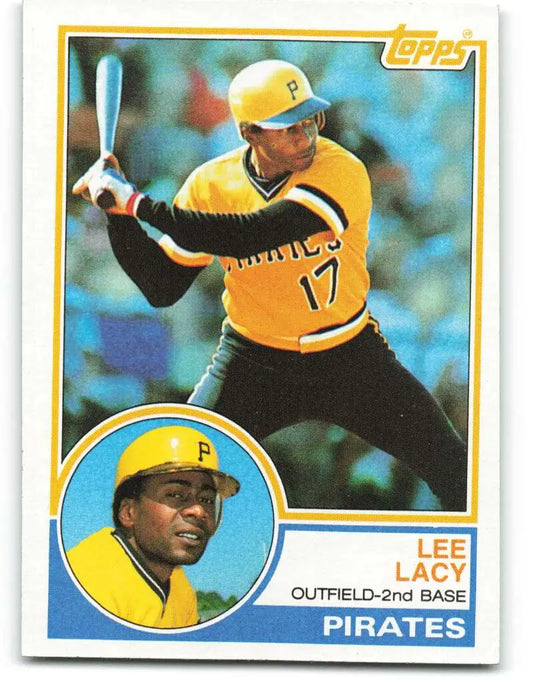 1983 Topps #69 Lee Lacy EX Excellent Pittsburgh Pirates Baseball Card - Baseball Card Single