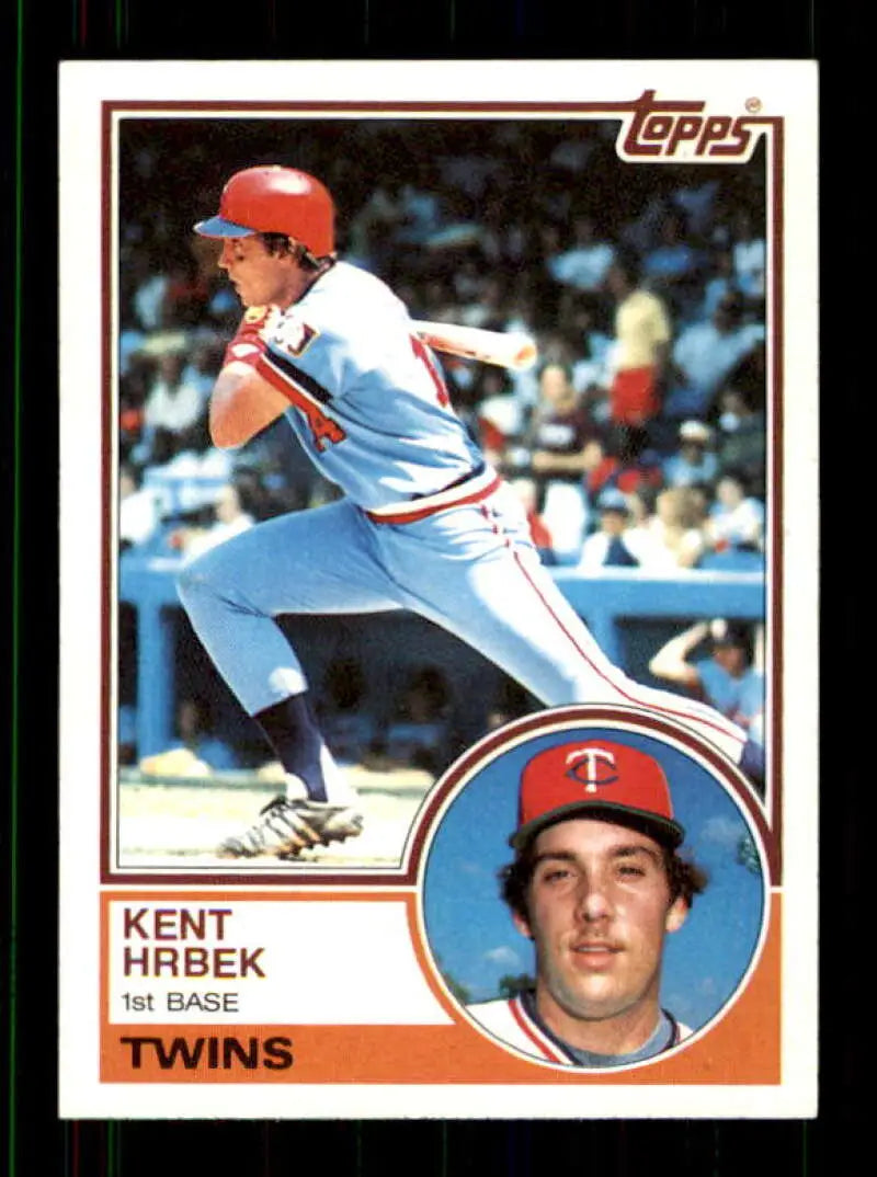 1983 Topps #690 Kent Hrbek EX Excellent Minnesota Twins Baseball Card - Baseball Card Single