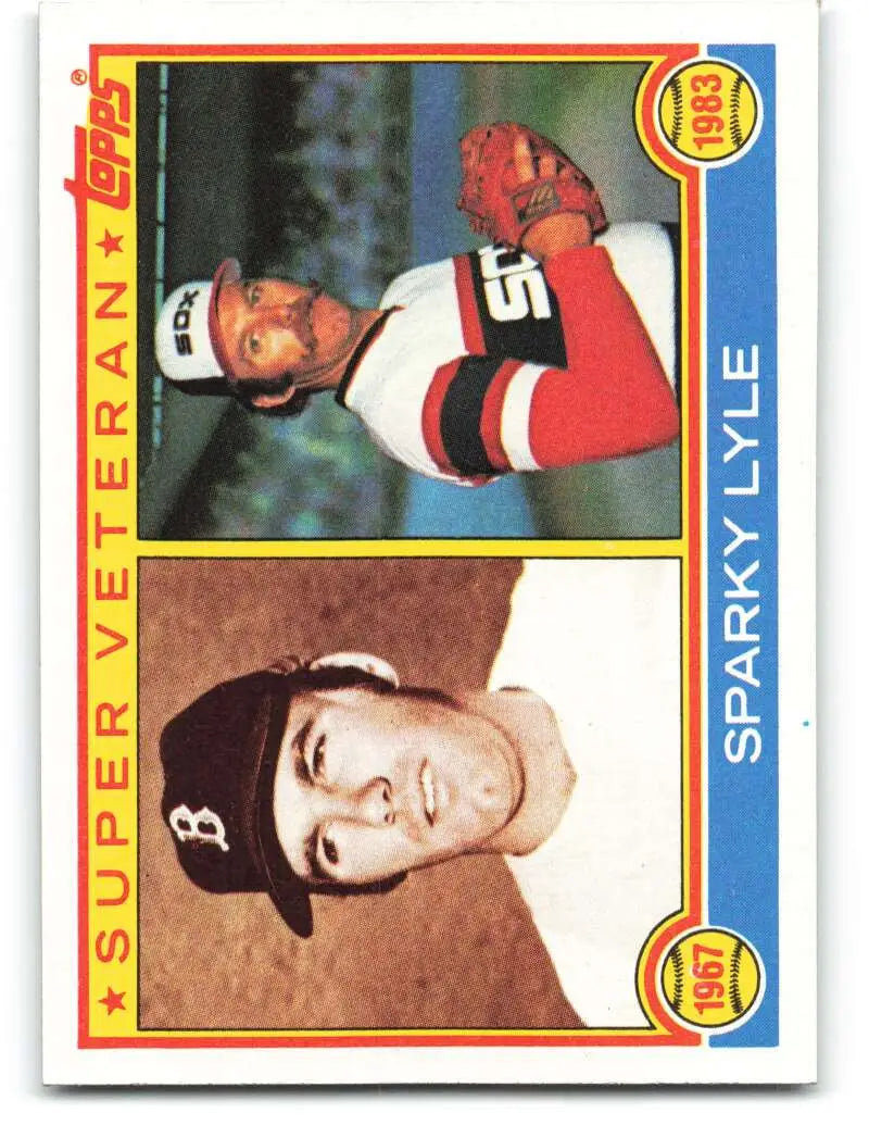 1983 Topps #694 Sparky Lyle EX Excellent Boston Red Sox/Chicago White Sox Baseball Card - Baseball Card Single