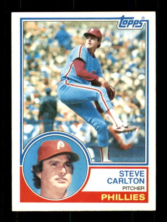 1983 Topps #70 Steve Carlton EX Excellent Philadelphia Phillies Baseball Card - Baseball Card Single