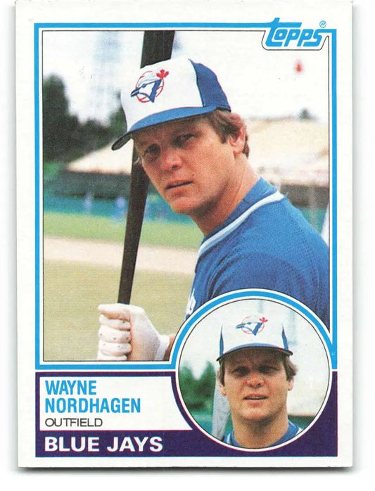 1983 Topps #714 Wayne Nordhagen EX Excellent Toronto Blue Jays Baseball Card - Baseball Card Single
