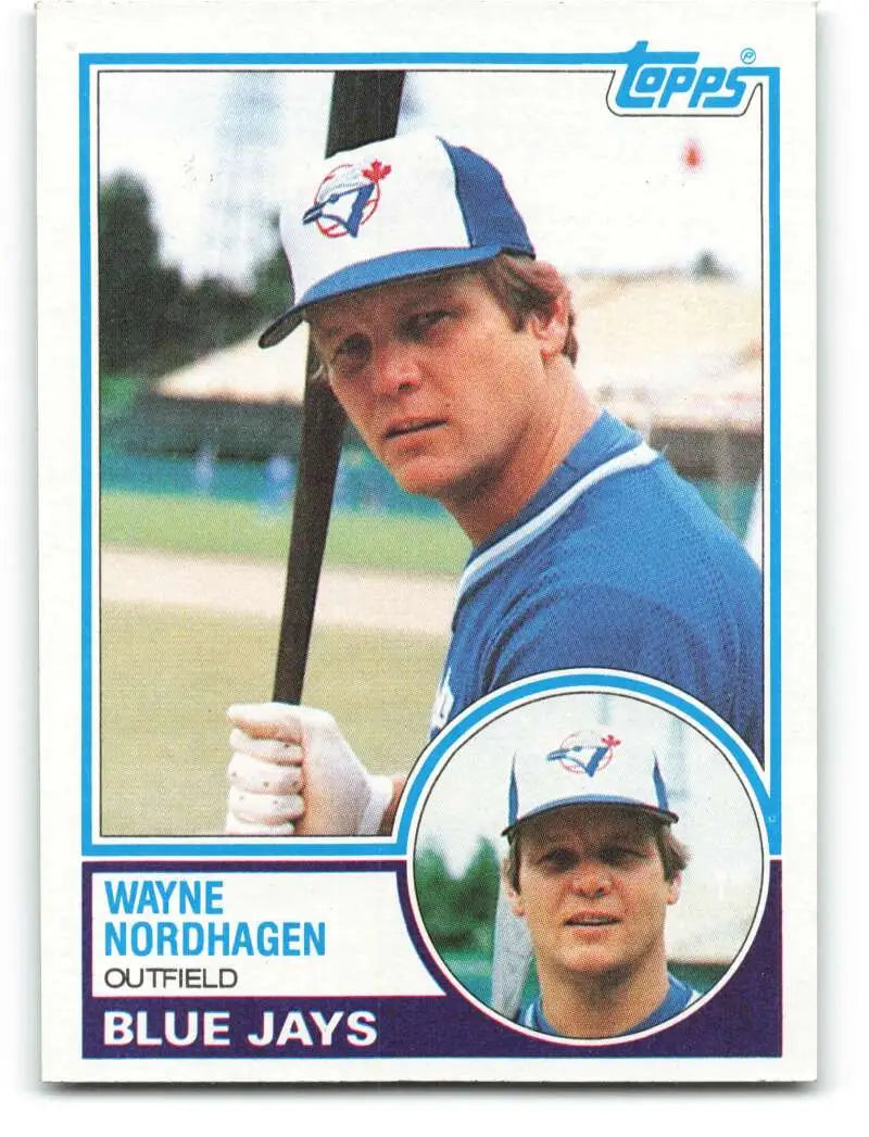 1983 Topps #714 Wayne Nordhagen EX Excellent Toronto Blue Jays Baseball Card - Baseball Card Single