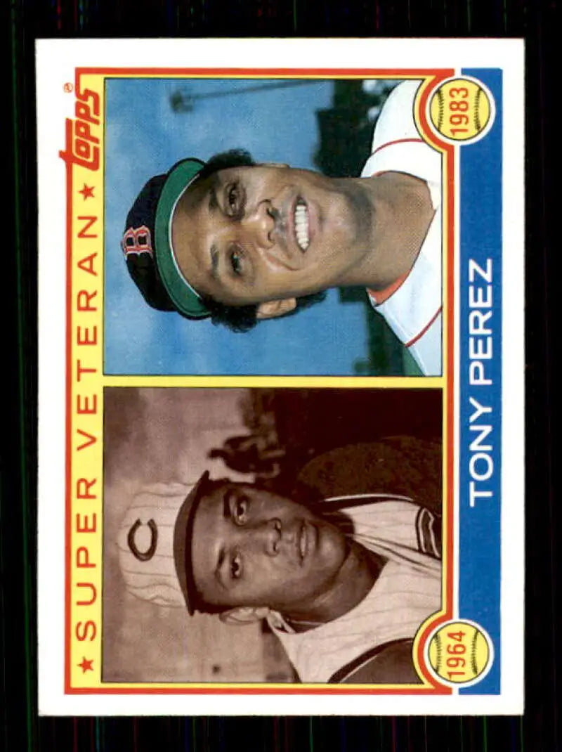 1983 Topps #715 Tony Perez EX Excellent Boston Red Sox Baseball Card - Baseball Card Single