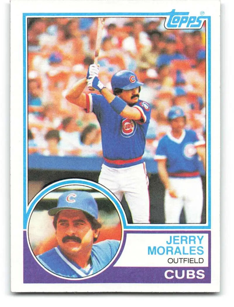 1983 Topps #729 Jerry Morales EX Excellent Chicago Cubs Baseball Card - Baseball Card Single