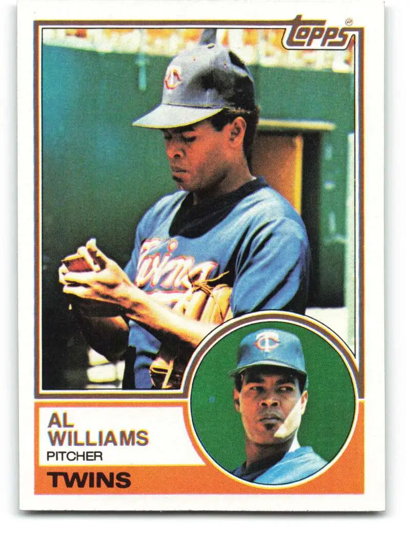 1983 Topps #731 Al Williams EX Excellent Minnesota Twins Baseball Card - Baseball Card Single