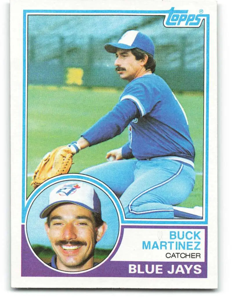1983 Topps #733 Buck Martinez EX Excellent Toronto Blue Jays Baseball Card - Baseball Card Single