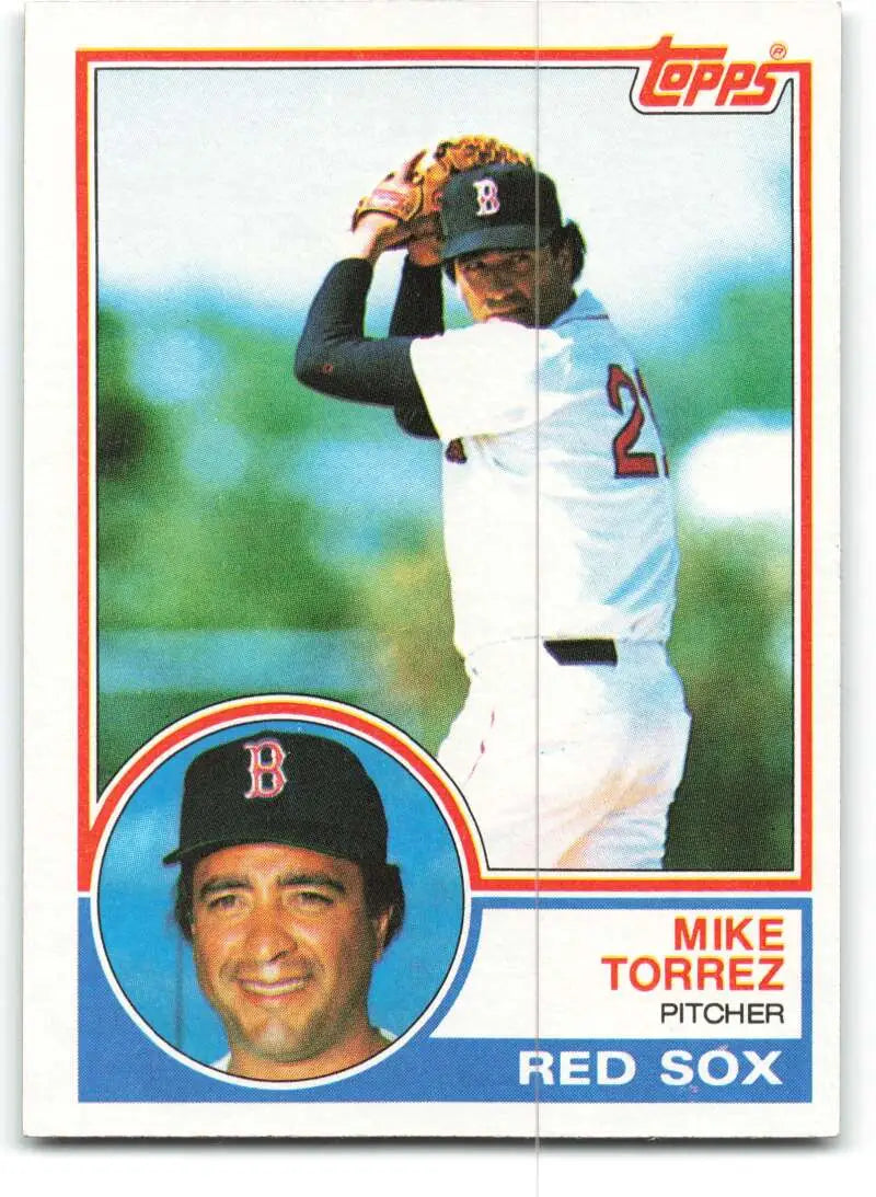 1983 Topps #743 Mike Torrez EX Excellent Boston Red Sox Baseball Card - Baseball Card Single