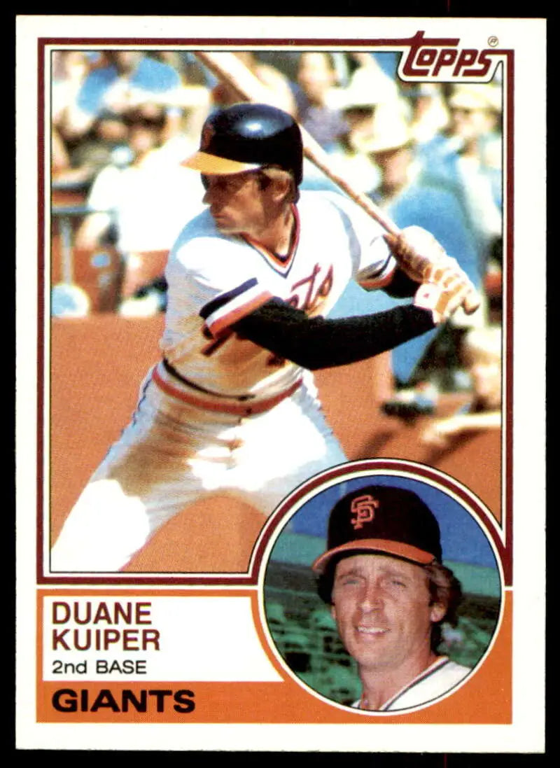 1983 Topps #767 Duane Kuiper EX Excellent San Francisco Giants Baseball Card - Baseball Card Single
