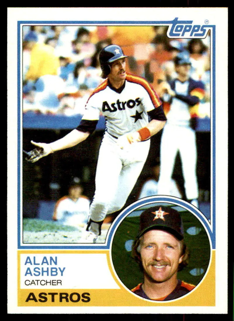 1983 Topps #774 Alan Ashby EX Excellent Houston Astros Baseball Card - Baseball Card Single
