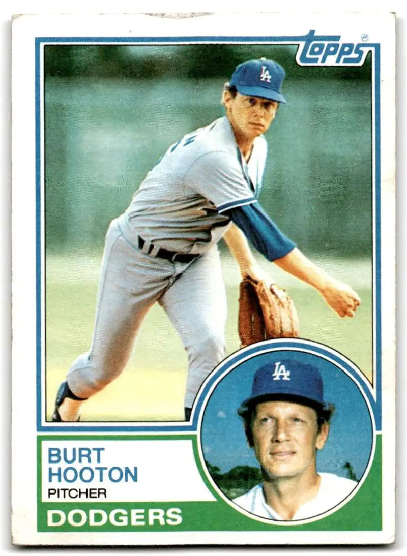 1983 Topps #775 Burt Hooton EX Excellent Los Angeles Dodgers Baseball Card - Baseball Card Single