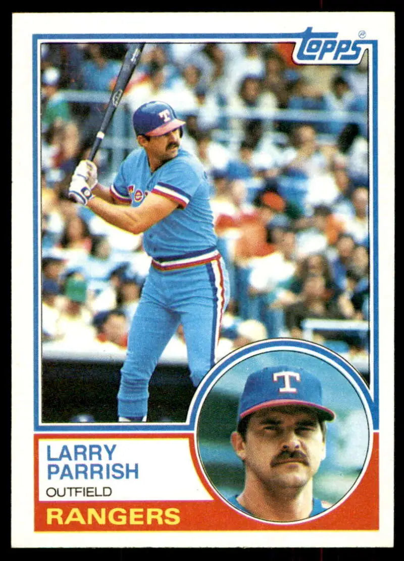 1983 Topps #776 Larry Parrish EX Excellent Texas Rangers Baseball Card - Baseball Card Single