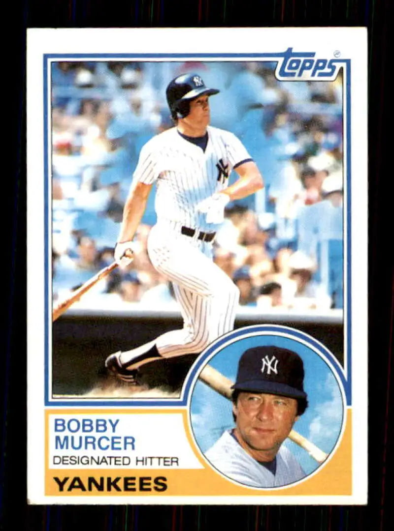 1983 Topps #782 Bobby Murcer EX Excellent New York Yankees Baseball Card - Baseball Card Single
