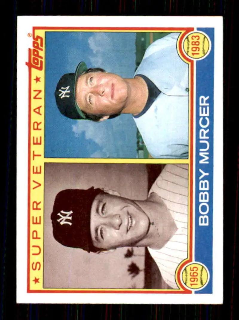 1983 Topps #783 Bobby Murcer EX Excellent New York Yankees Baseball Card - Baseball Card Single