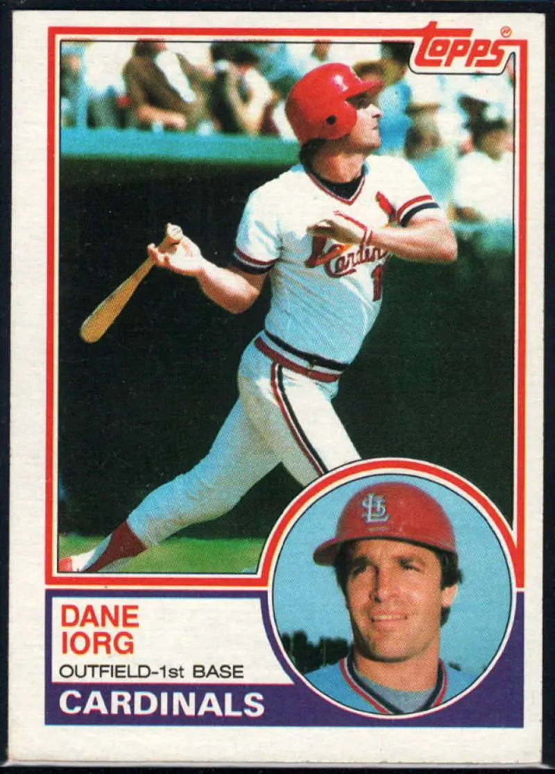 1983 Topps #788 Dane Iorg EX Excellent St. Louis Cardinals Baseball Card - Baseball Card Single