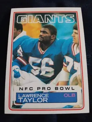 1983 Topps - Lawrence Taylor #133. NY Giants. EX-NRMT