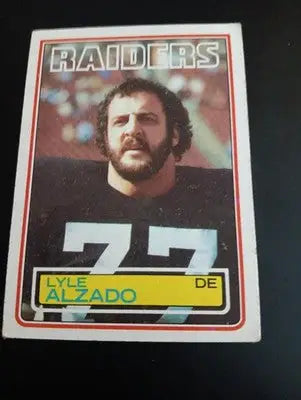 1983 Topps - Lyle Alzado #295. Raiders. EX - Football Card Single