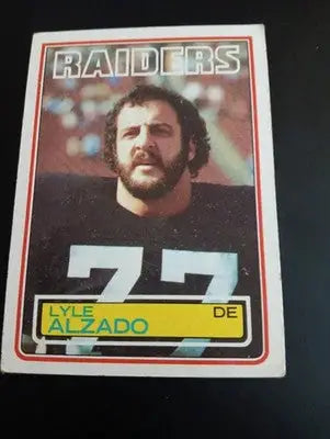 1983 Topps - Lyle Alzado #295. Raiders. EX - Football Card Single