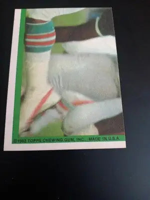 1983 Topps - Stickers Joe Theismann #29. Washington Redskins. EX+
