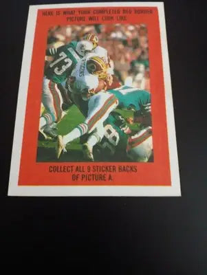 1983 Topps - Stickers Marcus Allen #1 (RC). Raiders. NRMT+ - Football Card Single
