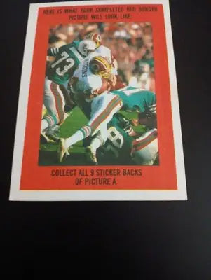 1983 Topps - Stickers Marcus Allen #1 (RC). Raiders. NRMT+ - Football Card Single