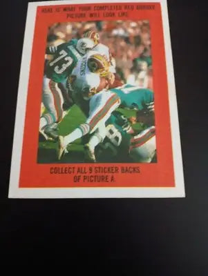 1983 Topps - Stickers Marcus Allen #1 (RC). Raiders. NRMT+ - Football Card Single