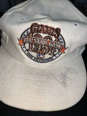 1984 AllStar Team Signed AUTO Baseball Hat Dale Murphy Steve Sax Dusty Baker JSA - Sports Memorabilia