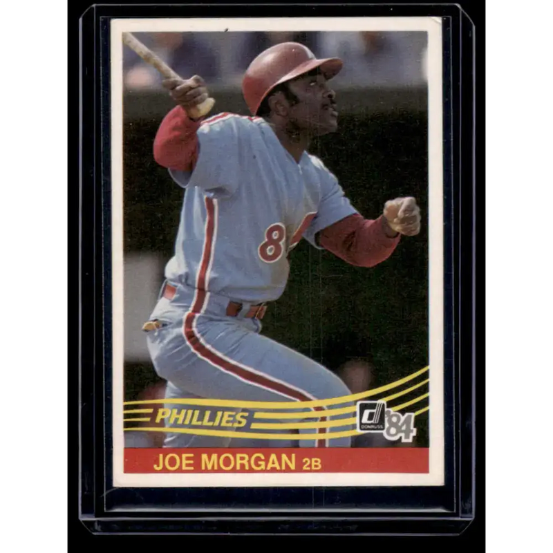 1984 Donruss #355 Joe Morgan EX Philadelphia Phillies Baseball Card - Baseball Card Single