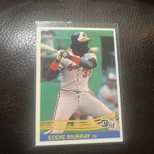 Eddie Murray baseball card from 1984 Donruss sports trading card collection